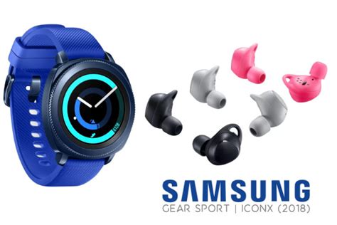 Samsung Gear Sport e IconX - data di rilascio e prezzi