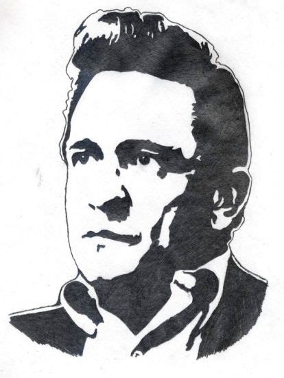 FRASES ROCKERAS JOHNNY CASH - Buscar con Google | Johnny cash art, Drawings, Silhouette art