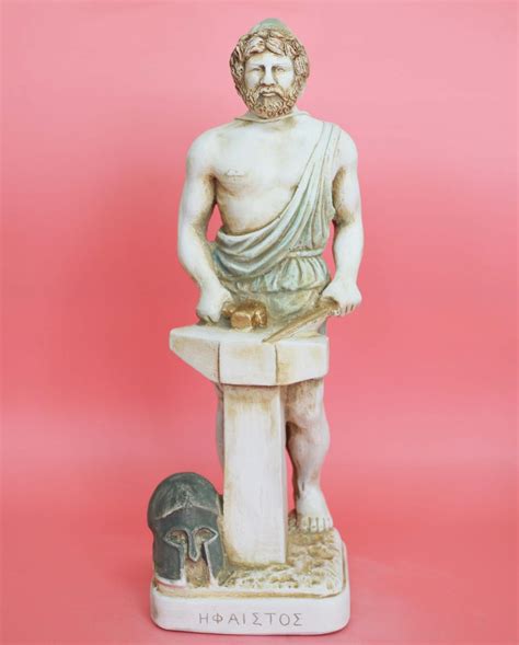 Statue of Hephaestus, Ancient Greek God of Fire, Blacksmiths ...