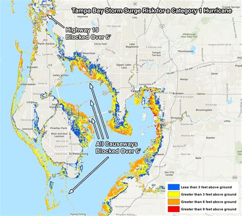 Jeff Masters on Twitter: "Increasingly likely Tampa Bay will see a damaging storm surge. Know ...