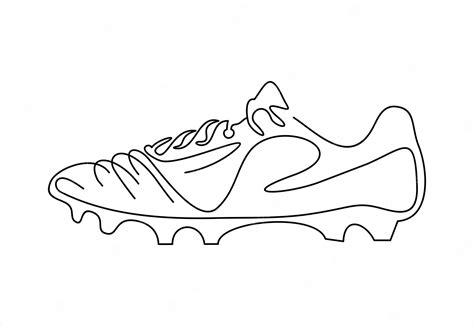 Soccer Cleat Sketch