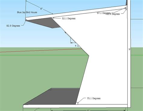 blue jay bird house plans angles Blue Jay Bird House Plans | Blue Jay ...