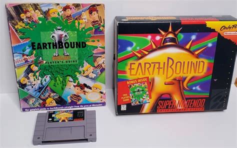 SNES Earthbound box set, Video Gaming, Video Games, Nintendo on Carousell