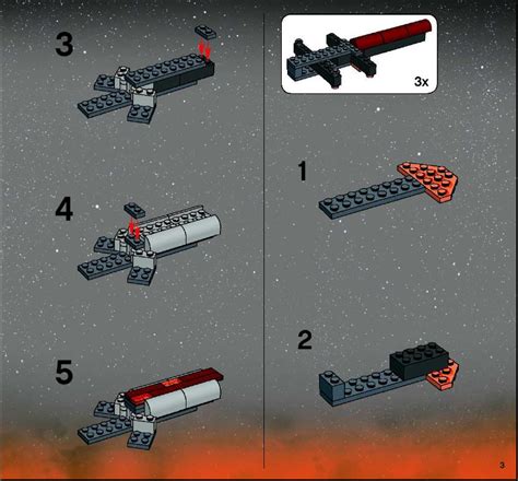 LEGO 7257 Ultimate Lightsaber Duel Instructions, Star Wars