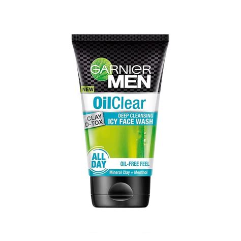 Garnier Men Oil Clear Clay Face Wash 100g – Shajgoj