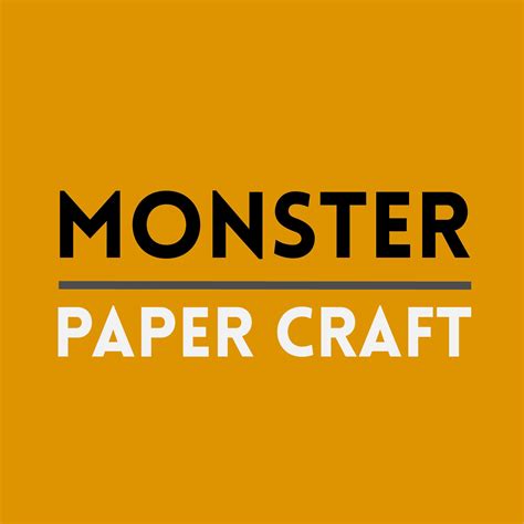 Monsterpapercraft - Etsy