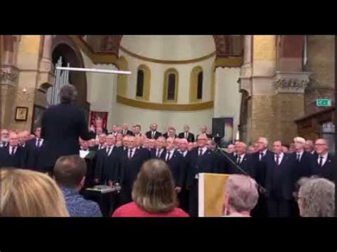 Treorchy Male Choir perform a stunning version of Let It Be Me - YouTube