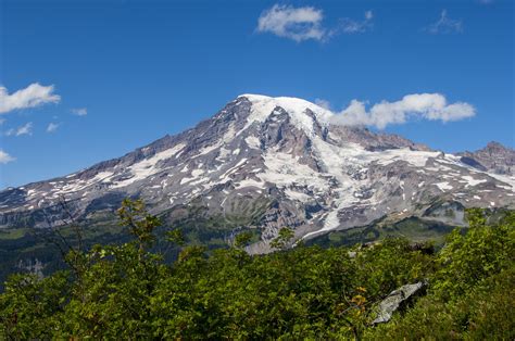 Mount Rainier Volcano Eruption