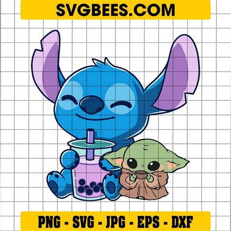 Baby Yoda SVG Cricut Alien SVG Files - SVGbees