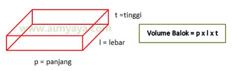 Pintar Rumus Ilmu Matematika: Ahli Matematika Rumus Volume Balok