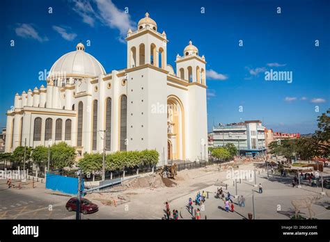 San Salvador Cathedral. San Salvador, El Salvador Stock Photo - Alamy