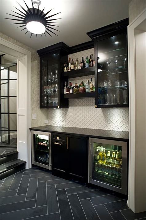 My ceilings are higher. They did do backsplash behind shelves | Home ...