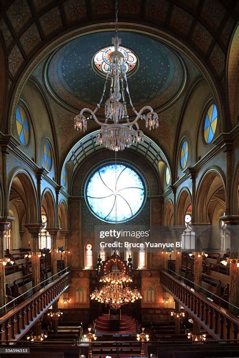 Interior View Of Eldridge Street Synagogue High-Res Stock Photo - Getty ...