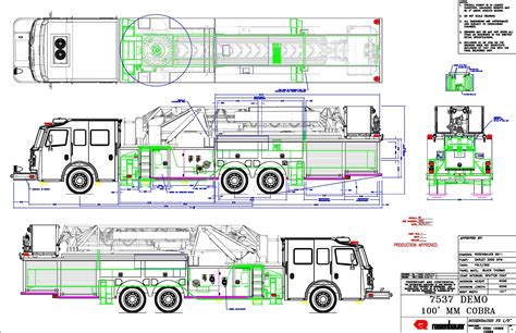 7537 DEMO 100' MM COBRA | Fire trucks, Rescue vehicles, Emergency response