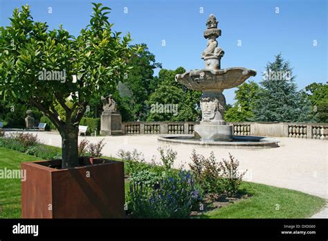 Spa gardens, Bad Durkheim Stock Photo - Alamy