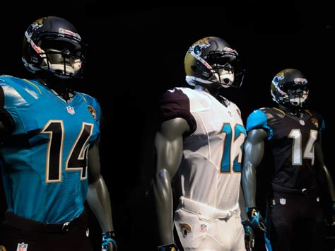 jacksonville jaguars 2013 uniform design process