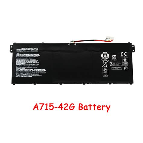 Laptop Battery For ACER Aspire 7 A715-42G AP18C8K 11.25V 4471mAh 50.29Wh New - Linda parts