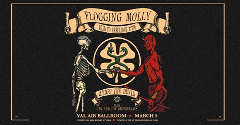 Flogging Molly – Road to Rebellion Tour | First Fleet Concerts