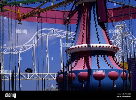 Santa Monica Pier with Ferris wheel Santa Monica California Stock Photo ...