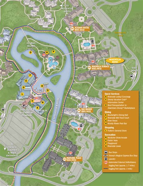 Disney Port Orleans Riverside Map - Maping Resources