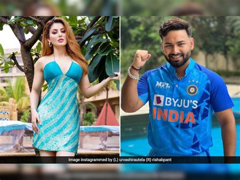 Urvashi Rautela Calls Rishabh Pant 'India's Pride', Wishes Him Speedy ...