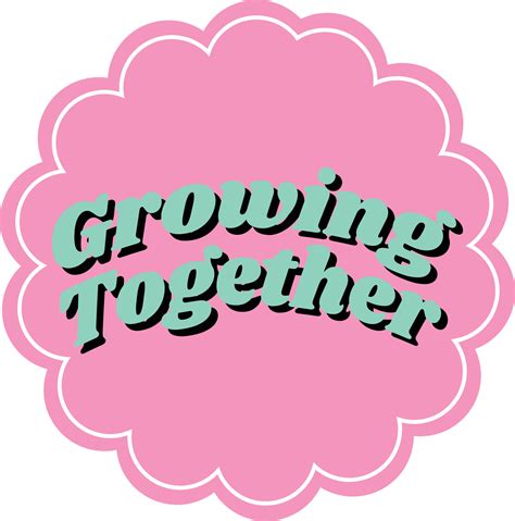 Growing Together Sticker 23256540 Vector Art at Vecteezy