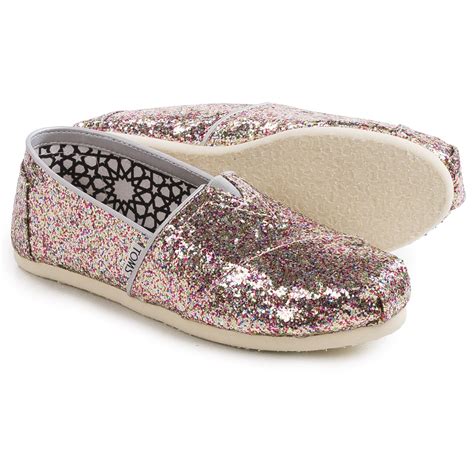 TOMS Classic Multi Glitter Shoes (For Women)