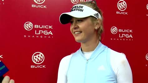 Jessica Korda Talks First Round of the 2019 Buick LPGA Shanghai | Epson ...