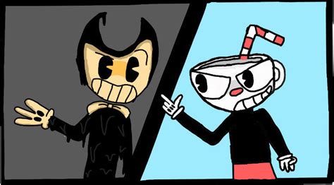 Bendy and Cuphead Fanart! by FroggiOfficialYT on DeviantArt