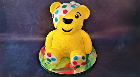 Pudsey Bear | Children in need cakes, How to make cake, Children in need