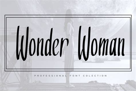 Wonder Woman Font Free Download - FreeFontDL