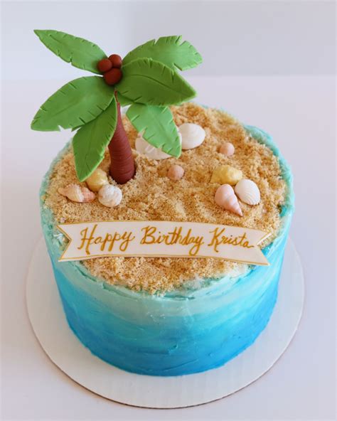 Beach cake | Beach cakes, Beach birthday cake, Beach themed cakes