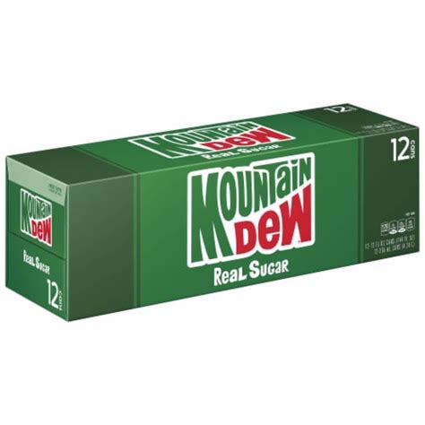 Mountain Dew Throwback Soda Cans, 12 cans / 12 fl oz - Smith’s Food and ...