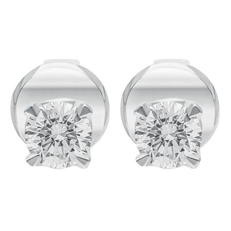 Diamond Earrings DES0185 | Diamond & Co