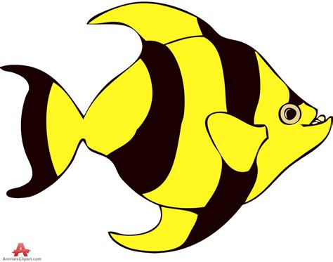 Yellow Fish Clip Art - ClipArt Best