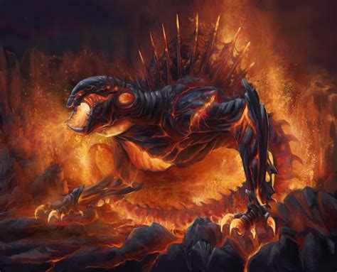 Image - Lava monster by benu h-d38ko4v.jpg | MFK Wikia | FANDOM powered ...