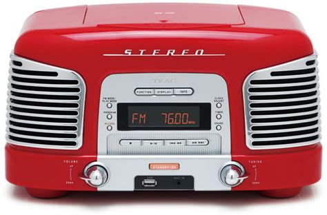 TEAC Retro Radio CD Player