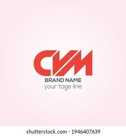 Cvm Letter Abstract Logo Template Cvm Stock Vector (Royalty Free ...