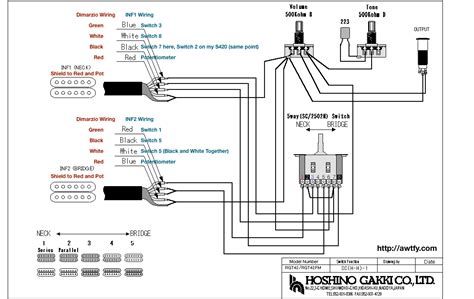 Dimarzio Tone Zone Wiring Diagram