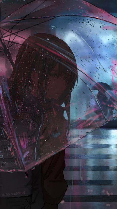 Anime Rain Girl Umbrella Wallpapers - Wallpaper Cave