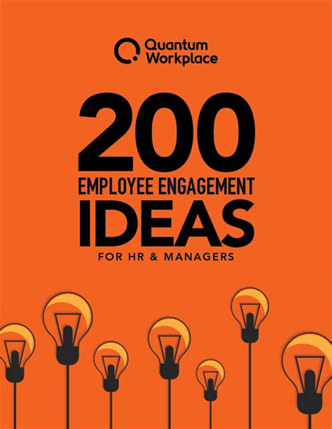 Free Download | 200 Employee Engagement Ideas for HR and Managers