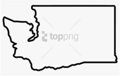 Washington State Outline PNG Images, Free Transparent Washington State ...