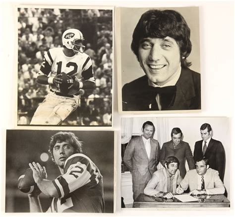 Lot Detail - 1969-84 Joe Namath New York Jets Original Photos - Lot of 4