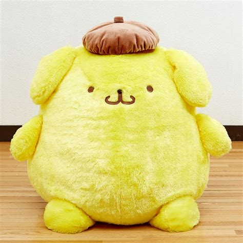 POMPOMPURIN Pom Pom Purin Fluffy Plush Doll 2L SANRIO JAPAN | Plush ...