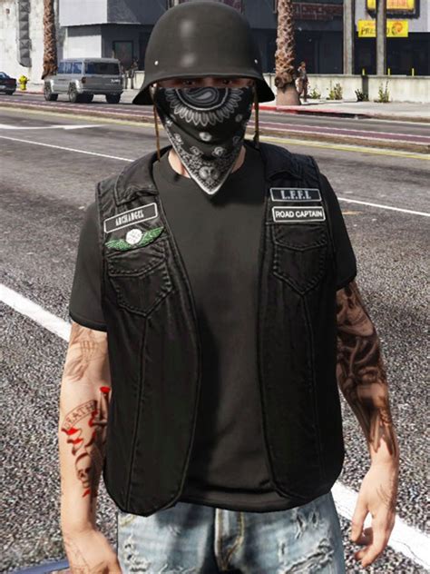 The Lost MC GTA 5 Leather Vest