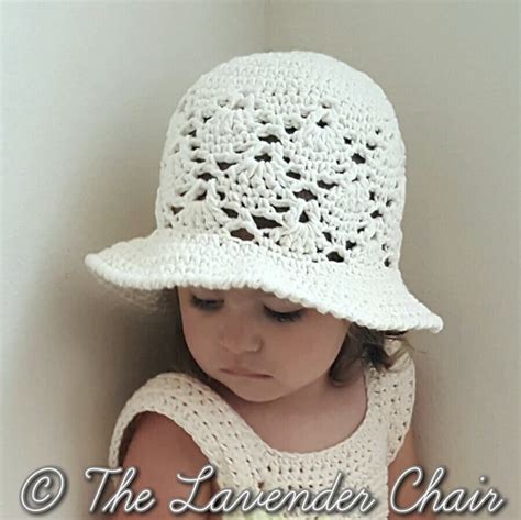 Vintage Sun Hat (Infant - Child) Crochet Pattern | Crochet sun hat ...