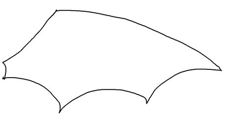 Bat Wing Template Printable