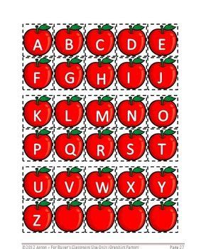 Alphabet File Folder Games Printable Kindergarten Preschoo | File ...