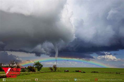 Astounding image of rainbow intersecting a tornado - Boing Boing