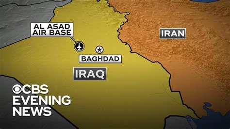 Iran strikes Al Asad Air Base home to U.S. troops in Iraq - YouTube